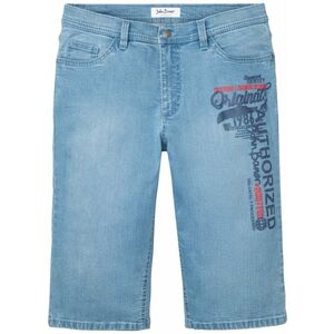 Strečové džínsové dlhé bermudy, Regular Fit vyobraziť