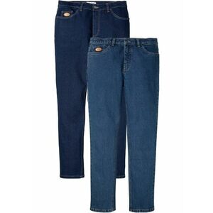 Strečové džínsy, Regular Fit s recyklovanou bavlnou, rovné (2 ks v balení) vyobraziť