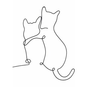 Dekoračná figúrka Mačky vyobraziť