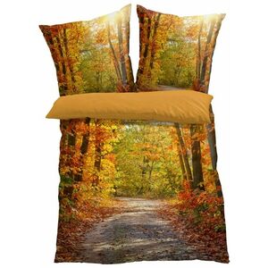 Obojstranná posteľná bielizeň s motívom lesa vyobraziť