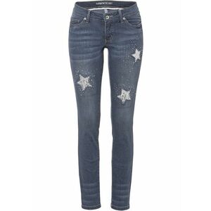 Skinny džínsy s hviezdovaným dizajnom vyobraziť