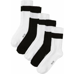 Termo tenisové ponožky s froté vo vnútri (5ks v balení) z bio bavlny vyobraziť