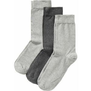 Ponožky, vysokohodnotné (3 ks v balení), s exkluzívnym pocitom na nosenie s bio bavlnou vyobraziť