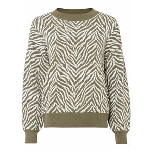 Pletené sveter s tigrovaným vzorom vyobraziť