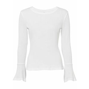 Vrúbkované tričko s rozšírenými rukávmi z bio bavlny Cradle to Cradle Certified® Silber vyobraziť