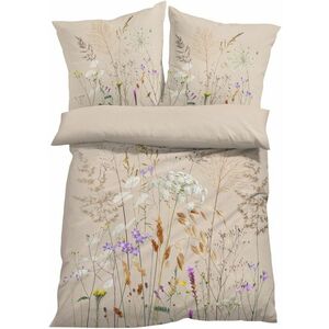 Obojstranná posteľná bielizeň s kvetovaným dizajnom vyobraziť