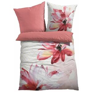 Obojstranná posteľná bielizeň s kvetami vyobraziť