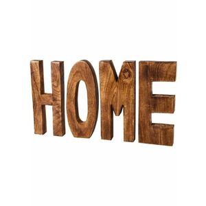 Dekoračný predmet písmená HOME (4-dielna sada) vyobraziť