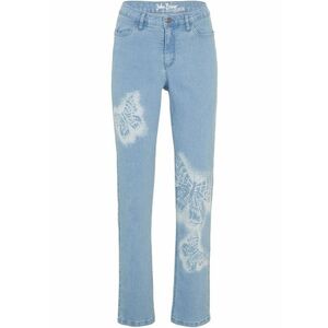 Strečové džínsy, Straight, potlačené vyobraziť