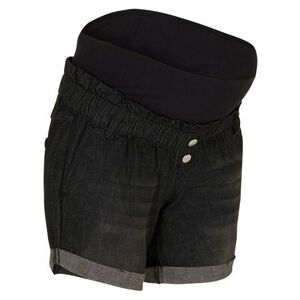 Materské džínsové šortky Paperbag vyobraziť
