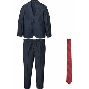 Oblek (3-dielny): sako, nohavice, kravata vyobraziť