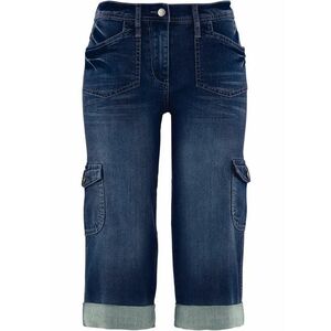 Kapsáčové strečové džínsy, capri-dĺžka vyobraziť