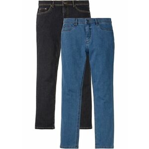 Strečové džínsy Regular Fit, rovné (2 ks v balení) vyobraziť