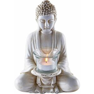 Svietnik "Buddha" s čajovou sviečkou vyobraziť