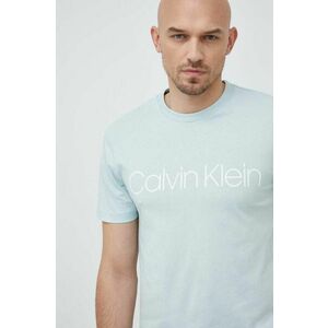 Bavlnené tričko Calvin Klein s potlačou vyobraziť