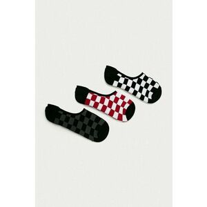Ponožky Vans (3-pak) VN000XTTRLM1-RED/WHT/CH, čierna farba vyobraziť