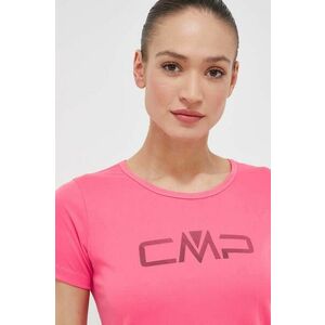 Tričko CMP dámsky, ružová farba vyobraziť