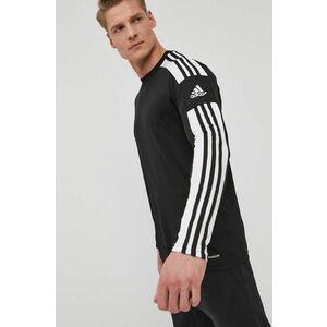 Tričko s dlhým rukávom adidas Performance GN5792 pánske, čierna farba, jednofarebné vyobraziť