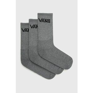 Ponožky Vans VN000XRZHTG1-grey, pánske, šedá farba vyobraziť