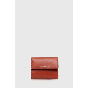 Peňaženka Emporio Armani dámsky, červená farba vyobraziť