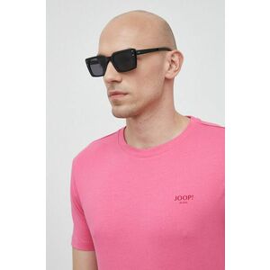 Bavlnené tričko Joop! ružová farba, jednofarebné vyobraziť