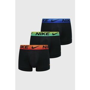Boxerky Nike 3-pak pánske, zelená farba vyobraziť
