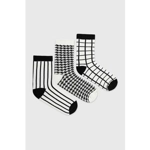 Ponožky Answear Lab (3-pak) dámske, čierna farba vyobraziť