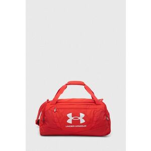 Športová taška Under Armour Undeniable 5.0 Medium červená farba vyobraziť