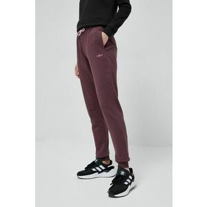 Nohavice CMP dámske, fialová farba, jednofarebné vyobraziť