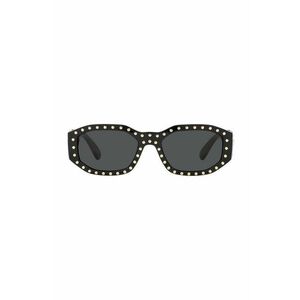 Slnečné okuliare Versace čierna farba vyobraziť