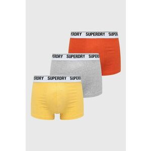 Boxerky Superdry pánske, oranžová farba vyobraziť