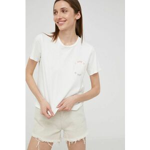 Bavlnené tričko Answear Lab biela farba, vyobraziť