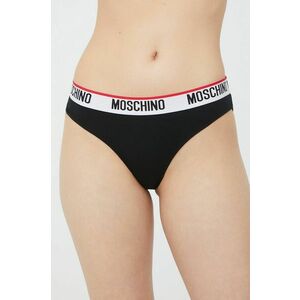 Nohavičky Moschino Underwear čierna farba, vyobraziť