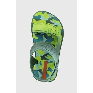 Detské sandále Ipanema Brincar Pape zelená farba vyobraziť