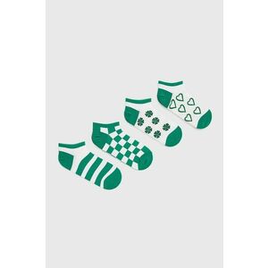 Ponožky Answear Lab dámske, zelená farba vyobraziť
