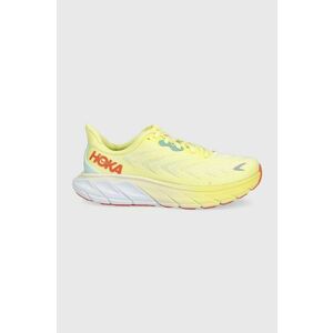 Bežecké topánky Hoka Arahi 6 1123195-SBFS, žltá farba, 1123195 vyobraziť