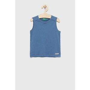 Bavlnené tričko United Colors of Benetton jednofarebný vyobraziť