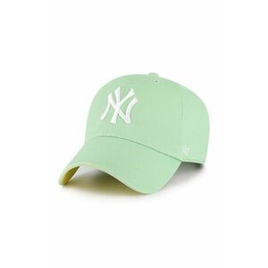 Čiapka 47brand Los Angeles Dodgers MLB New York Yankees zelená farba, s nášivkou vyobraziť