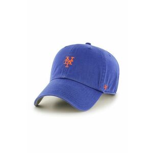 Čiapka 47brand New York Mets fialová farba, s nášivkou vyobraziť