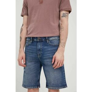 Rifľové krátke nohavice Produkt by Jack & Jones pánske, vyobraziť