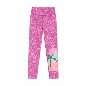 Plážové nohavice Femi Stories ružová farba vyobraziť