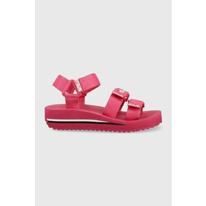 Detské sandále Fila ružová farba vyobraziť