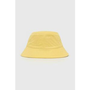 Bavlnený klobúk Levi's žltá farba, bavlnený vyobraziť