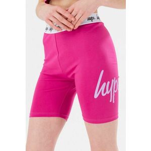 Detské krátke nohavice Hype ružová farba, s potlačou, vyobraziť