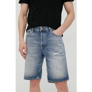 Rifľové krátke nohavice Superdry pánske, vyobraziť