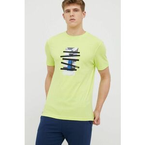 Bavlnené tričko RefrigiWear zelená farba, s potlačou vyobraziť