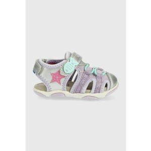 Detské sandále Geox fialová farba vyobraziť