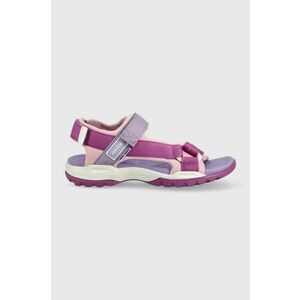 Detské sandále Geox fialová farba vyobraziť