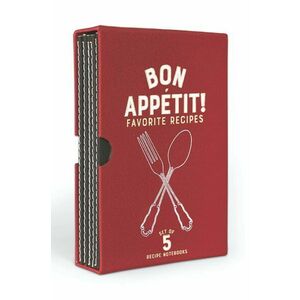 Designworks Ink sada zošitov na recepty Bon Appetit (5-pak) vyobraziť