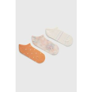 Detské ponožky GAP oranžová farba vyobraziť